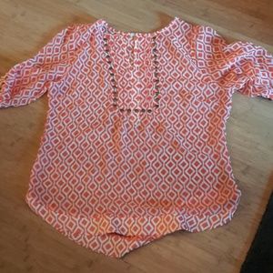 Cute Stitch Fix Top XL