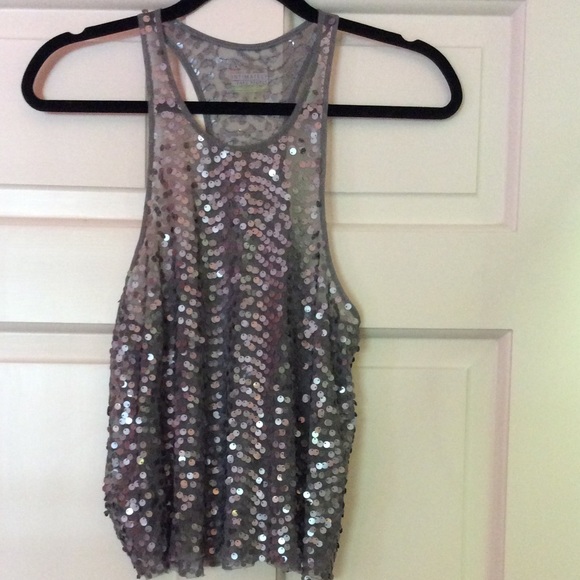 Free people sequin blouse