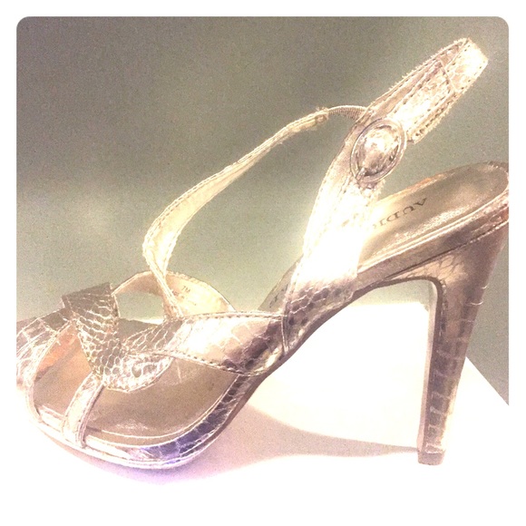 Gold Audrey Brooke Heels
