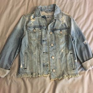 Punk denim jacket