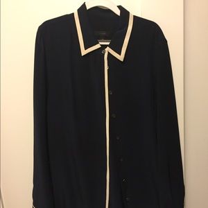 J.Crew Button down silk blouse