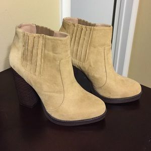 ZARA Suede Booties