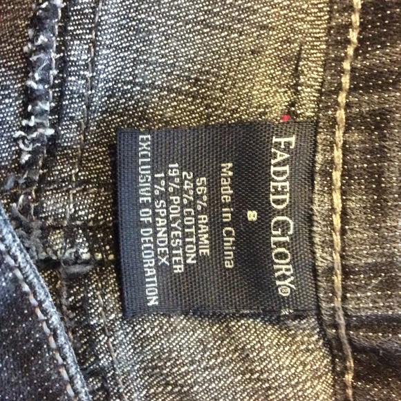 Size 8 faded glory jeans - Picture 3 of 3