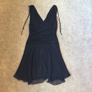 Express black cocktail dress