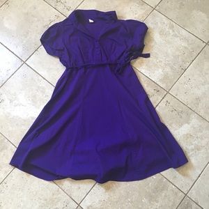 Purple Soda Fountain Dress (Modcloth)