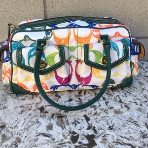 Vintage Coach Scribble bag