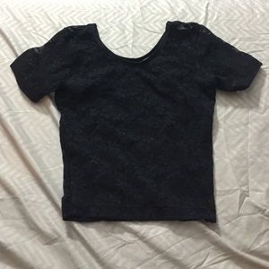 AA Stretch Lace Crop Top