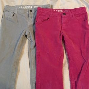 Crazy 8 girls cords size 12