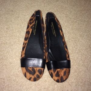 Cheetah Print Dress Flats