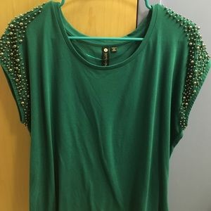 green tunic