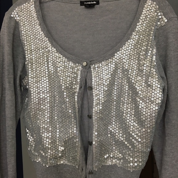 Sequined Cardigan
