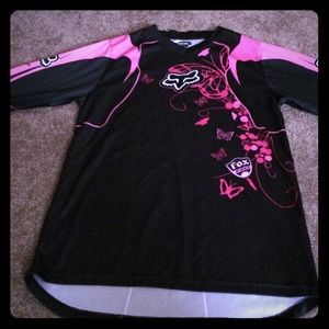 Fox dirt bike riding shirt
