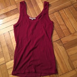 James Perse Tank: Size 1: Dark Pink