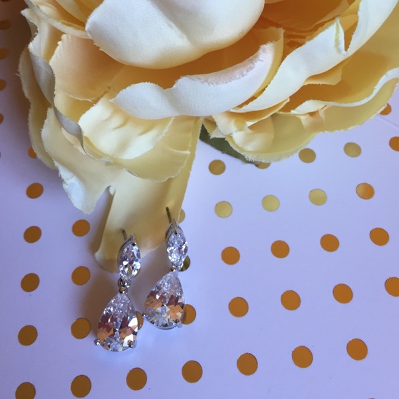 Bold CZ earrings