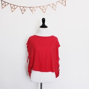 {Anthropologie} | Open Side Blouse