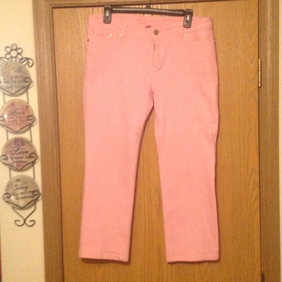 Lilly Pulitzer pink capris