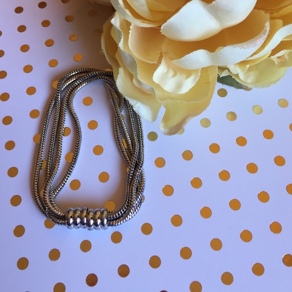 Faux Silver bracelet
