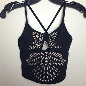 ⚡️ reduced⚡NWT Planet Blue Life Fit Lasercut Cami