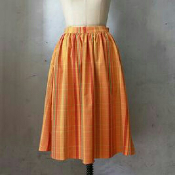 Gorgeous Orange Skirt