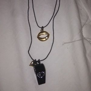 Betsey Johnson Whistle Necklace