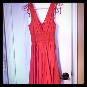 H&M v-neck front and back dress