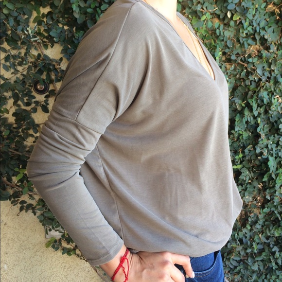 Olive Lounge Tee - Picture 3 of 5