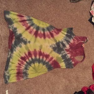Tie-dye dress