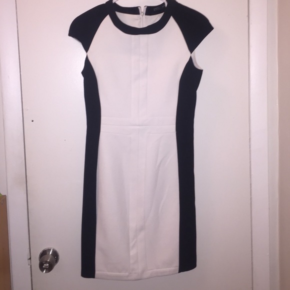 Black and white dress