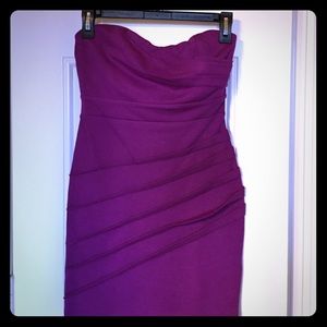 XXI strapless bodycon dress