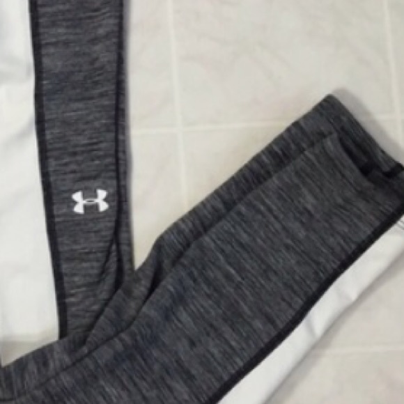 WOMENS UNDER ARMOUR COLD GEAR COMPRESSION LEGGINGS - Picture 3 of 3