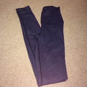 Navy Lululemon Wonder Under Pants