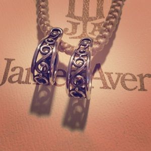 James Avery Filigree Hoops