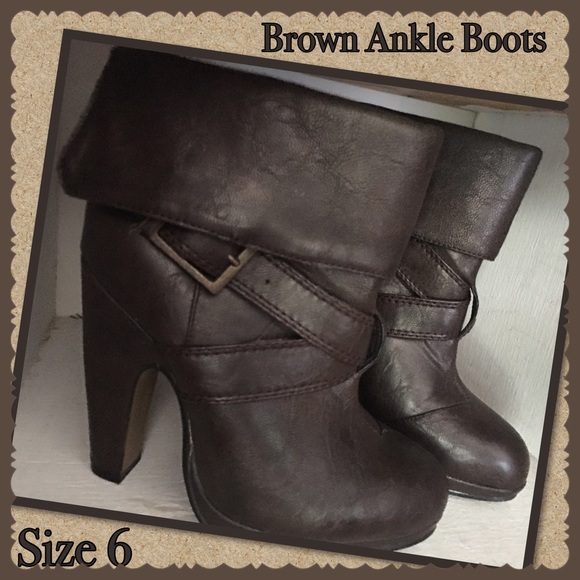 Brown Ankle Boots
