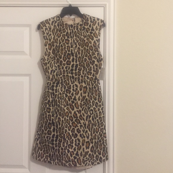 Alice + Olivia animal print dress. Size 10