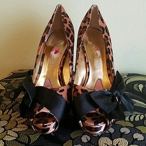Paris Hilton Leopard Heels