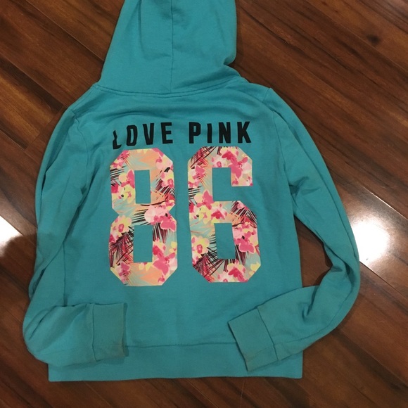 Victoria secret zipper up hoodie large