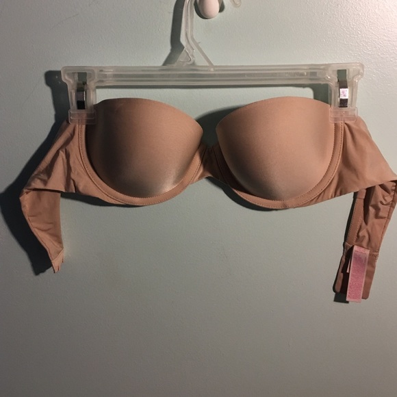 Victoria Secret Tan Strapless Bra