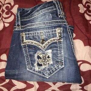 Rock Revival mid-rise skinny jeans