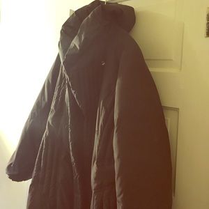Larry Levine long down coat, Small
