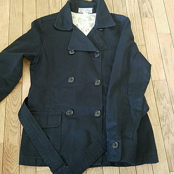 canvas peacoat