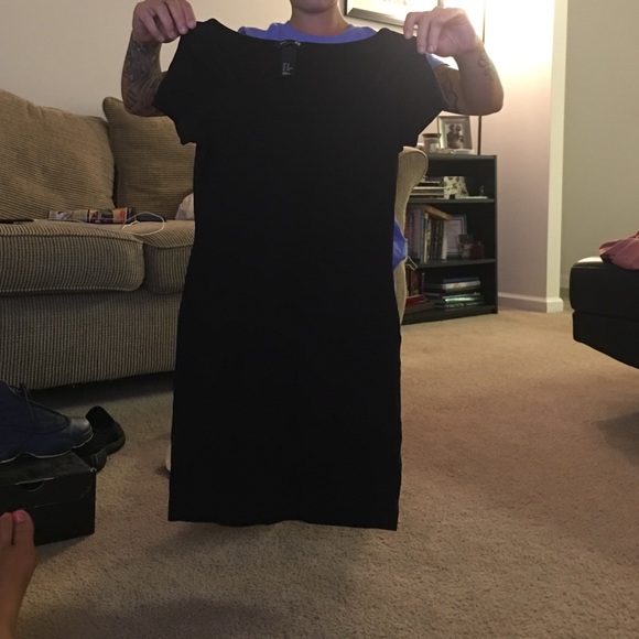 Black H&M Bodycon Dress