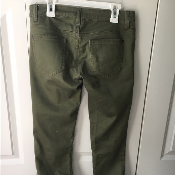 Olive green pants - Picture 2 of 2