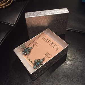 PRICE DROP! Floral drop earrings Ralph L. 🌸