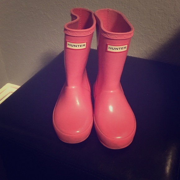 Pink Size 7 Hunter Boots