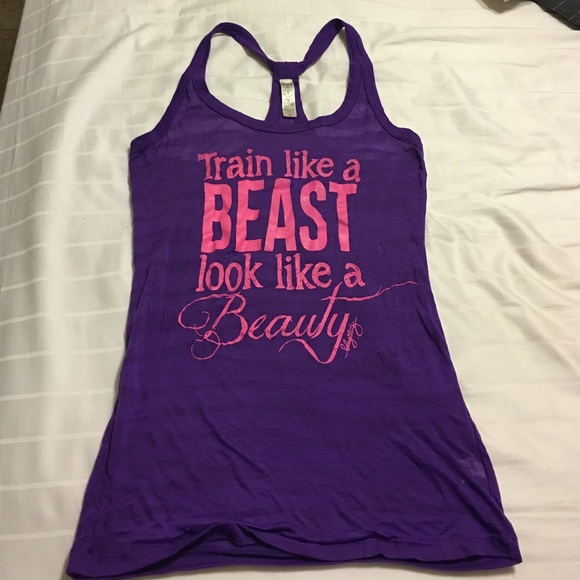 Blogilates burnout tank
