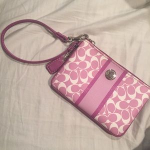 Coach wristlet