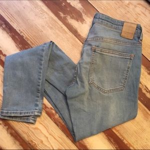 Zara Basic Distressed Skinny Jeans