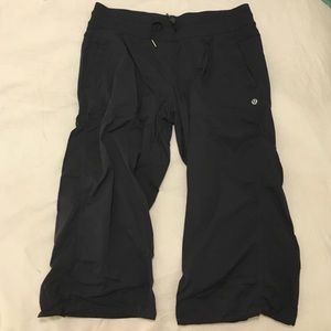 Charcoal Gary lululemon crop