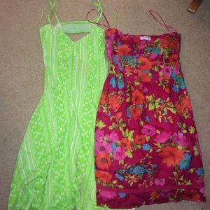 Super cute floral and tribal summer dresses