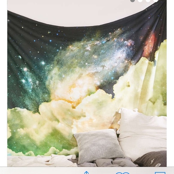 Urban Outfitters cloud tapestry